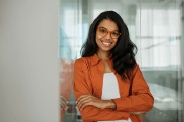 Corporate Woman Smiling
